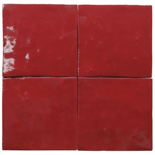 Cevica Zelij Special С000453162 10X10ZESROA_Zelij Special Rojo Antiguo 10x10 kafel ścienny 10x10 cm, Hiszpania, krakel - zdjęcie 1 - zdjęcie 1