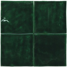 Cevica Zelij Special С000453163 10X10ZESVEC_Zelij Special Verde Cobre 10x10 kafel ścienny 10x10 cm, Hiszpania, krakel - zdjęcie 1 - zdjęcie 1