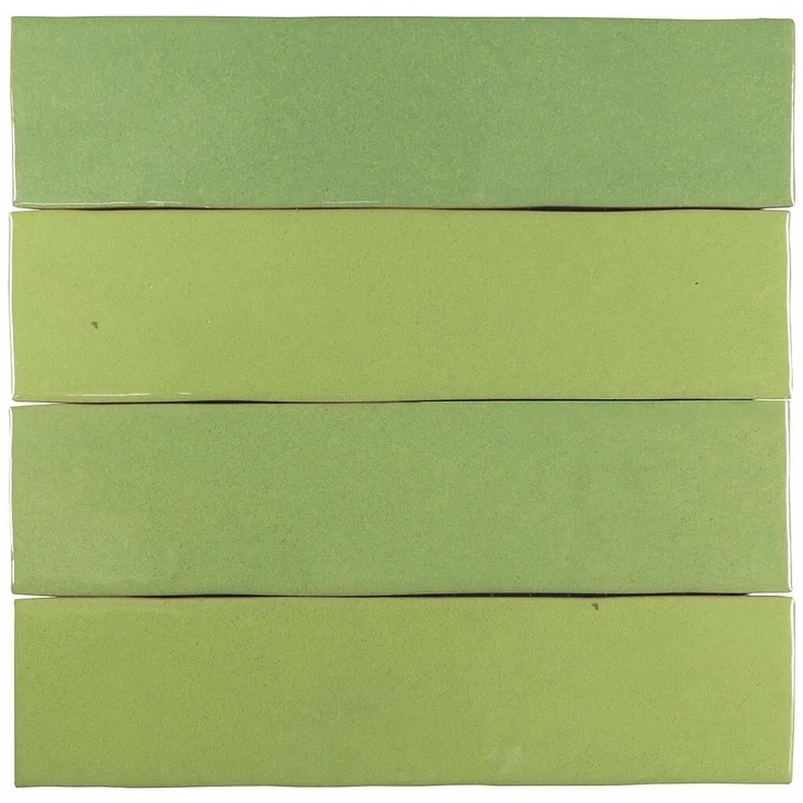 Cevica Zelij С000526564 5X20ZELVHI_Zelij Verde Hierba 5x20 wall tile 5x20 cm, Spain - photo 1 Cevica Zelij С000526564 5X20ZELVHI_Zelij Verde Hierba 5x20 wall tile 5x20 cm, Spain - photo 1