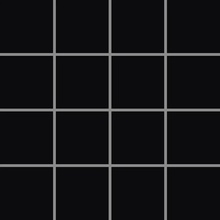 Cinca Nova Arquitectura С000613436 5603498113815_NovaArquitectura5509/5BlackPreFormedAs4.7*4.719,7*19,7 Mozaika 19,7x19,7 cm, Portugalsko, jednobarevný - fotografie 1 - foto 1