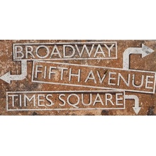 Cir New York С000291351 1048423_RoadSignsMixChelsea10x20 porcelain tile 10x20 cm, Italy, brick look - photo 1 - photo 1