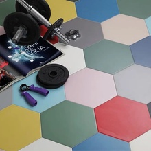 Codicer Basic Hex 25 22x25 см, glazovaný keramický granit, Španělsko, jednobarevný - fotografie interiéru 1 - 3 Codicer Basic Hex 25 22x25 см, glazovaný keramický granit, Španělsko, jednobarevný - fotografie interiéru 1 - foto 3