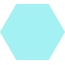 Codicer Basic Hex 25 С000398617 Basic Aqua Hex 25 porcelain tile 22x25 cm, Spain, monochrome - photo 1