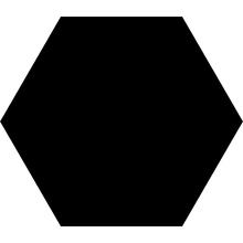 Codicer Basic Hex 25 С000398692 Basic Black Hex 25 porcelain tile 22x25 cm, Spain, monochrome - photo 1 - photo 1
