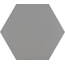 Codicer Basic Hex 25 С000384182 Basic Grey Hex 25 porcelain tile 22x25 cm, Spain, monochrome - photo 1