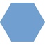 Codicer Basic Hex 25 С000398616 Basic Niagara Hex 25 porcelain tile 22x25 cm, Spain, monochrome - photo 1