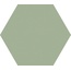 Codicer Basic Hex 25 С000610144 Basic Olive Hex 25 porcelain tile 22x25 cm, Spain, monochrome - photo 1