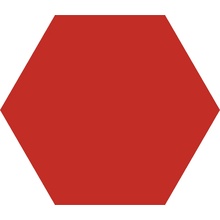 Codicer Basic Hex 25 С000398619 Basic Red Hex 25 porcelain tile 22x25 cm, Spain, monochrome - photo 1 - photo 1
