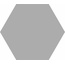 Codicer Basic Hex 25 С000398615 Basic Silver Hex 25 porcelain tile 22x25 cm, Spain, monochrome - photo 1