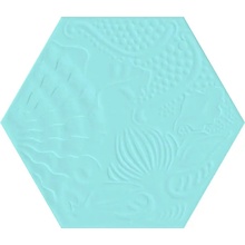 Codicer Gaudi Lux С000477744 GAUDI LUX AQUA HEX 25 porcelain tile 22x25 cm, Spain, monochrome - photo 1 - photo 1