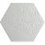 Codicer Milano Hex 25 С000310784 Milano White Hex 25_25x22 porcelain tile 22x25 cm, Spain, monochrome - photo 1