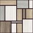 Codicer Mondrian С000558946 Mondrian 66x66 Mosaic 66x66 cm, Spain, wood look - photo 1