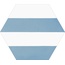 Codicer Porto Hex С000429348 HEX 25 PORTO CAPRI BLUE porcelain tile 22x25 cm, Spain - photo 1