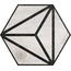 Codicer Tribeca С000431088 HEX 25 TRIBECA GREY porcelain tile 22x25 cm, Spain, wood look - photo 1