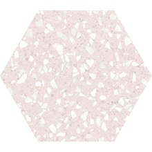 Codicer Venice Hex 25 С000435170 VENICE PINK HEX25 porcelain tile 22x25 cm, Spain, terrazzo - photo 1 - photo 1