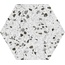 Codicer Venice Hex 25 С000480085 HEX 25 VENICE WHITE RD3 porcelain tile 22x25 cm, Spain, terrazzo - photo 1