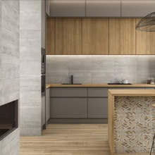 Colorker Ragnar 59,5x119,2 см, geglazuurd keramisch graniet, Spanje, beton - interieurfoto 1 - foto 4