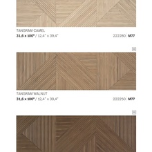 Colorker Tangram 31,6x100 см, keramiek, Spanje, hout - interieurfoto 1 - foto 2