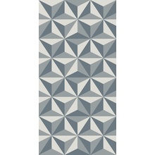 Cotto Petrus Carta da Parati С000592090 RPL145_DECORO TRIANGOLI keramisk granitt 60x120 cm, Italia - foto 1 - foto 1