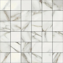 Cotto Petrus Vision С000558749 VSN115_Mosaic Calacatta Brown 30x30 Mosaico 30x30 cm, Itália, mármore calacatta - foto 1 - foto 1
