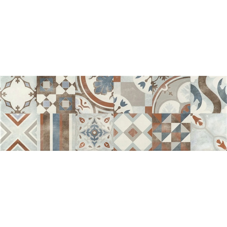 Cristacer Ainhoa Decor Blue väggplatta 25x75 cm - foto 1 Cristacer Ainhoa Decor Blue väggplatta 25x75 cm - foto 1