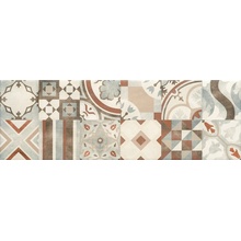 Cristacer (Cristal Ceramicas) Ainhoa С000550270 Ainhoa Decor Taupe azulejo de pared 25x75 cm, España, imitación de azulejos hidráulicos - foto 1 - foto 1
