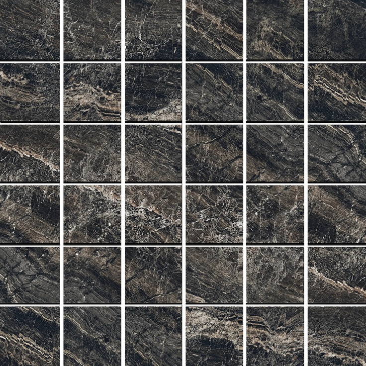 Cristacer (Cristal Ceramicas) Elektra С000514929 Elektra Black Mosaic 29.2x29.2 Mosaic 29,2x29,2 cm, Spain, other types of marble - photo 1 Cristacer (Cristal Ceramicas) Elektra С000514929 Elektra Black Mosaic 29.2x29.2 Mosaic 29,2x29,2 cm, Spain, other types of marble - photo 1