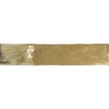 Da Vinci Ceramica Kaizen С000610182 Kaizen Gold 5*25 azulejo de parede 5x25 cm, Espanha, ouro e metais preciosos - foto 1 - foto 1