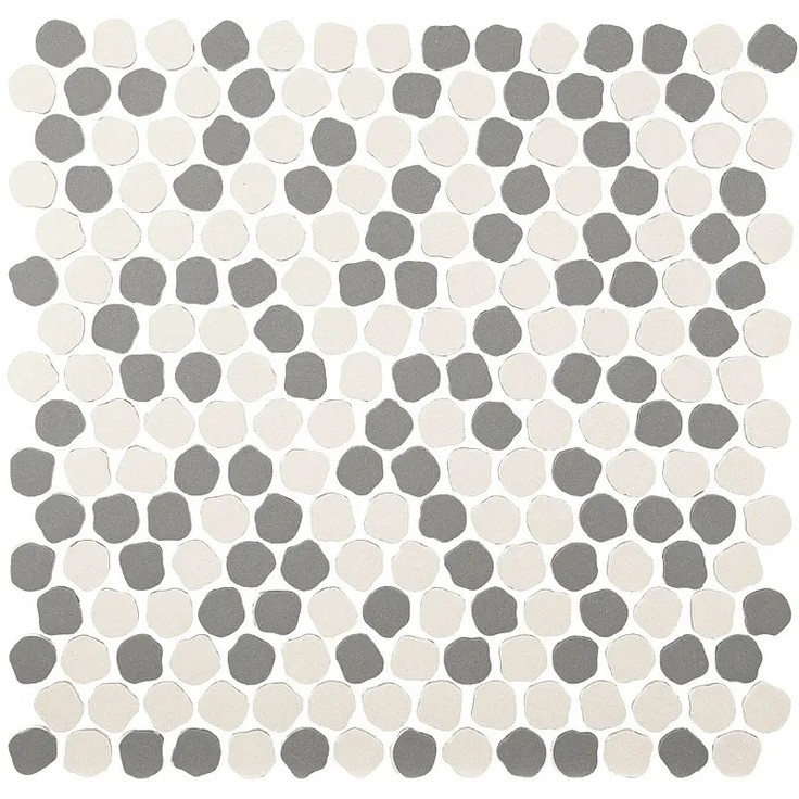Decoratori Bassanesi Bonbon С000350023 BONBONMIXA_Bonbonmixa_ardesia/White Mosaic 30,5x30,5 cm, Italy - photo 1