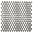 Decoratori Bassanesi Bonbon С000350021 BONBONAR_Bonbonar_ardesia Mosaic 30,5x30,5 cm, Italy - photo 1