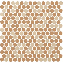 Decoratori Bassanesi Bonbon BONBONMIXF ecru/Ocra Mozaikk 30,5x30,5 cm, Italia - foto 1 - foto 1
