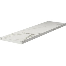 Del Conca Boutique С000553208 G3BO20RGD_HBO20 Calacatta Gradone Angolare Rett. (R-DX) 33x120 hoekstap 33x120 cm, Italië, calacatta - foto 1 - foto 1