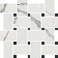 Del Conca Boutique С000553154 G3BO20INS_Intreccio HBO20 Calacatta Shine 30x30 Mosaic 30x30 cm, Italy, calacatta - photo 1