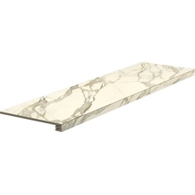 Del Conca Boutique С000553204 G3BO07RG_HBO7 Calacatta Oro Gradone Lineare Rett. 33x120 Trin 33x120 cm, Italien, kalakatta - foto 1 - foto 1