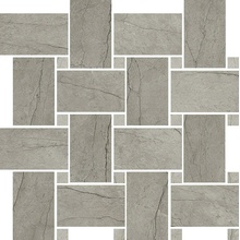 Del Conca Boutique С000553151 G3BO15INS_Intreccio HBO15 Silver Shine 30x30 Mozaik 30x30 cm, Italien, andre typer marmor - foto 1 - foto 1
