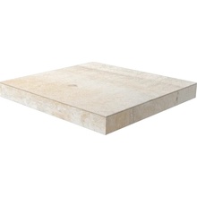 Del Conca Climb С000408444 G3CL10GA_Gradone Angolare / HCL 10 BIANCO 33x33 hoekstap 33x33 cm, Italië, leisteen (andesiet) - foto 1 - foto 1