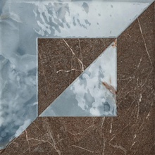 Del Conca Dimore С000630694 20DI09AUD_DIMORA AUDREY MARRONE IMPERIALE / DI 20X20 porcelain tile 20x20 cm, Italy, onyx - photo 1 - photo 1
