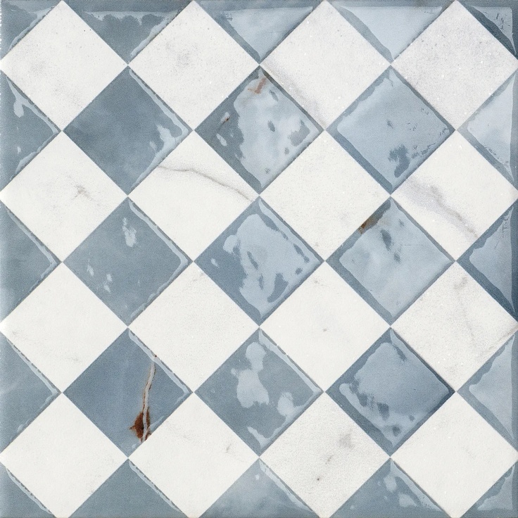 Del Conca Dimore С000630701 20DI20FLO_DIMORA FLORIANA STATUARIO / DI 20X20 porcelain tile 20x20 cm, Italy, onyx - photo 1 Del Conca Dimore С000630701 20DI20FLO_DIMORA FLORIANA STATUARIO / DI 20X20 porcelain tile 20x20 cm, Italy, onyx - photo 1