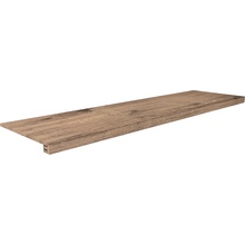 Del Conca Foreste d′Italia С000347817 21FI09RG_FI9 Gradone Lineare Noce 20x120 Rett Trin 20x120 cm, Italien, trae-look - foto 1 - foto 1