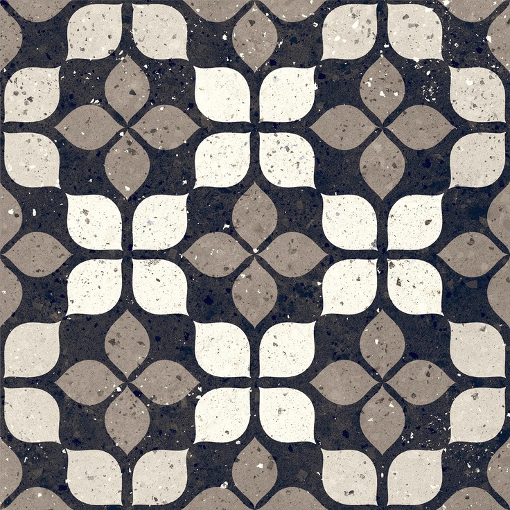 Del Conca Frammenti С000461602 20FR08F_FR 08/NERO FIORE 20X20 porcelænsflise 20x20 cm, Italien, terrazzo - foto 1 Del Conca Frammenti С000461602 20FR08F_FR 08/NERO FIORE 20X20 porcelænsflise 20x20 cm, Italien, terrazzo - foto 1