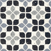 Del Conca Frammenti С000461596 20FR02F_FR 02/AZZURRO FIORE 20X20 posliinilaatta 20x20 cm, Italia, terrazzo - kuva 1 - kuva 1