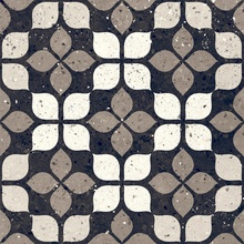 Del Conca Frammenti С000461602 20FR08F_FR 08/NERO FIORE 20X20 posliinilaatta 20x20 cm, Italia, terrazzo - kuva 1 - kuva 1