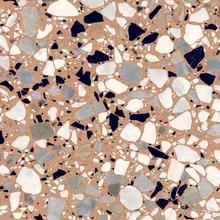 Del Conca Frammenti С000461601 20FR06MA_FR 06/TERRACOTTA MACRO 20X20 posliinilaatta 20x20 cm, Italia, terrazzo - kuva 1 - kuva 1