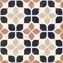 Del Conca Frammenti С000461599 20FR06F_FR 06/TERRACOTTA FIORE 20X20 posliinilaatta 20x20 cm, Italia, terrazzo - kuva 1 - kuva 1
