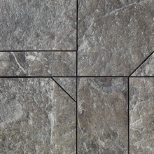 Del Conca HSE Stone Edition G3SE05MO HSE 5 Breccia Grey Hard Mosaico 30x30 cm, Itália, efeito mosaico - foto 1 - foto 1