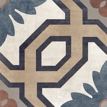Del Conca London С000564454 20LD00NHA_Ld London Notting Hill 20x20 gres porcelanato 20x20 cm, Itália, imitação de azulejo hidráulico - foto 1 - foto 1