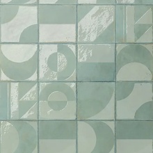 Del Conca Manufatti 7,5x40, glazed porcelain stoneware, Italy, brick - interior photo 1 - photo 2