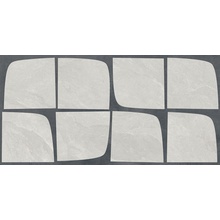 Del Conca Nesting GCNS15SINER HNS15 Iceberg Synergy 8.5mm Rett gres porcelanato 60x120 cm, Itália, efeito pedra  - foto 1 - foto 1