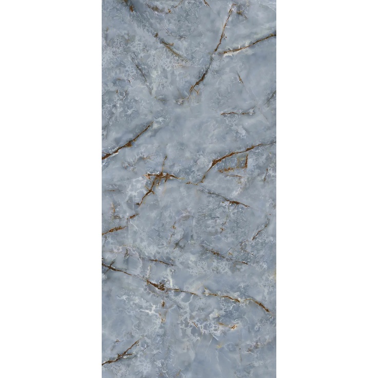 Del Conca Premiere С000580477 LZPM02S_HPM 2 Shine Onice Azzurro 120x278 porcelain tile 120x278 cm, Italy, onyx - photo 1 Del Conca Premiere С000580477 LZPM02S_HPM 2 Shine Onice Azzurro 120x278 porcelain tile 120x278 cm, Italy, onyx - photo 1