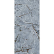 Del Conca Premiere GCPM02R HPM 02 Onice Azzurro Rett keramisch graniet 60x120 cm, Italië, marmerlook - foto 1 - foto 1